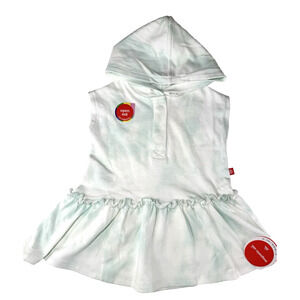 Magnetic Me Size 2T Tie-Dye Dress Hood Swim Cotton NWT Green $59 MSRP